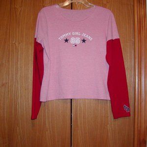 Tommy Girls Jeans long sleeve top.